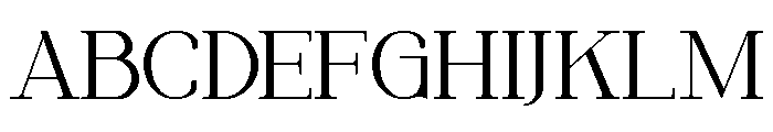 Platinum Ivory Demo Font UPPERCASE