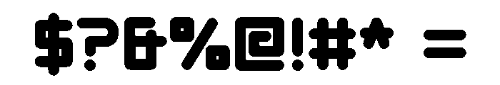 Play Game Font OTHER CHARS