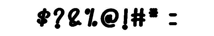 Play Ground2 Font OTHER CHARS