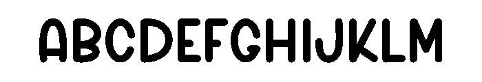 Play Ground2 Font UPPERCASE