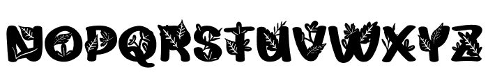 Play Leaves Personal Use Font UPPERCASE