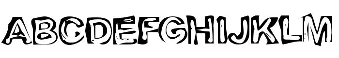 Playdough Font UPPERCASE