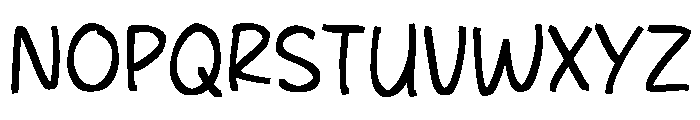 Playful Lines Font UPPERCASE