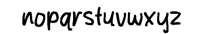 Playful Lines Font LOWERCASE