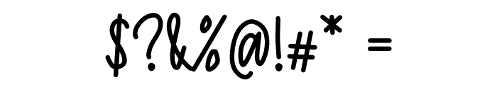 Playful Pen Regular Font OTHER CHARS