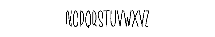 Playful2 Font UPPERCASE