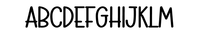 Playing Font UPPERCASE