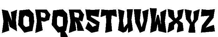 Please Scared Font LOWERCASE