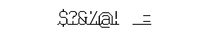 Please hold the line Font OTHER CHARS