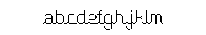 Please hold the line Font UPPERCASE
