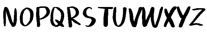 Pleasure Handwritten Font Regular Font UPPERCASE