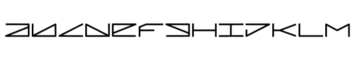 Pleiadian Font UPPERCASE