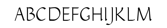 Plumeria Light Font UPPERCASE