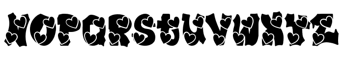 Plump Valentine Font LOWERCASE