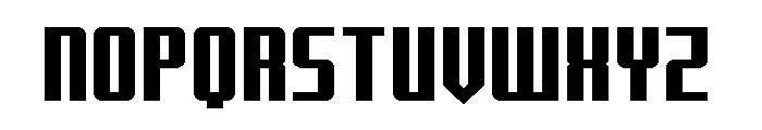 Plus Channel Regular Font UPPERCASE