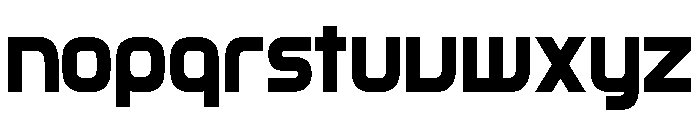 Pluto Regular Font LOWERCASE