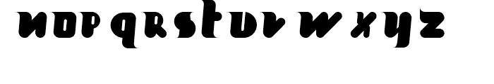 Plastilina Regular Font LOWERCASE