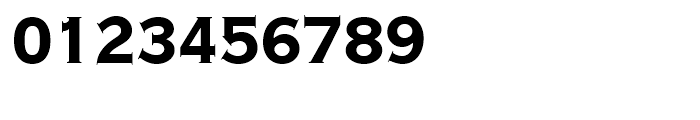 Plate Gothic One Three Bold Font OTHER CHARS