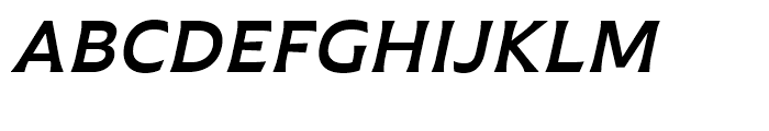 Plathorn Extended Bold Italic Font UPPERCASE
