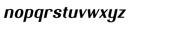 Plectrum CP Bold Italic Font LOWERCASE