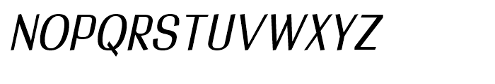 Plectrum CP Italic Font UPPERCASE