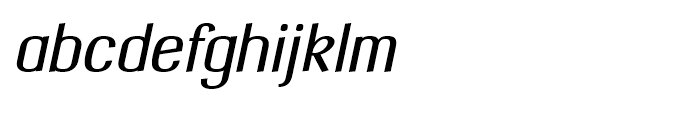 Plectrum CP Italic Font LOWERCASE