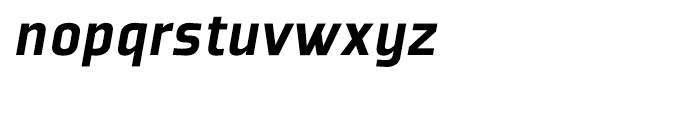 Plexes Pro Black Italic Font LOWERCASE