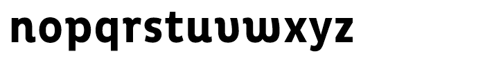 Pluto Condensed Bold Font LOWERCASE
