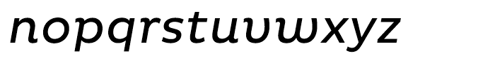 Pluto Italic Font LOWERCASE