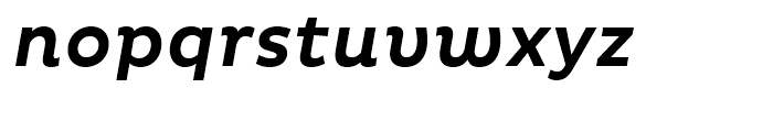 Pluto Medium Italic Font LOWERCASE