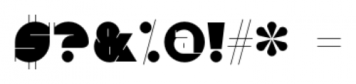 Placarto 4F Regular Font OTHER CHARS