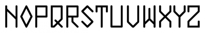 Plasmatic Regular Font UPPERCASE