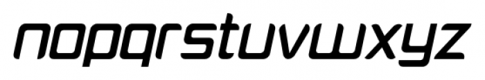 PlatformOne MediumItalic Font LOWERCASE