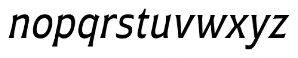 Plathorn Condensed Italic Font LOWERCASE