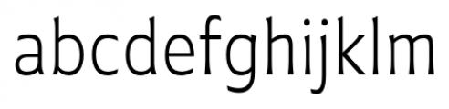 Plathorn Condensed Light Font LOWERCASE