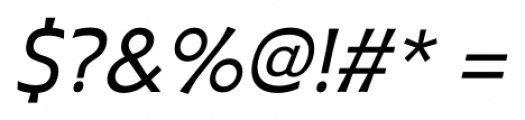 Plathorn Italic Font OTHER CHARS