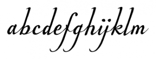 Plebeya Regular 2 Font LOWERCASE