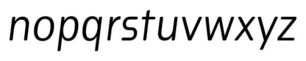 Plural Display Medium Italic Font LOWERCASE