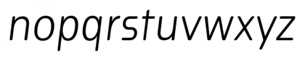 Plural Display Regular Italic Font LOWERCASE