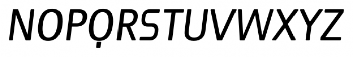 Plural SemiBold Italic Font UPPERCASE