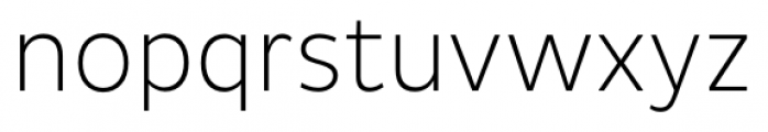 Pluto Sans Cond ExLight Font LOWERCASE