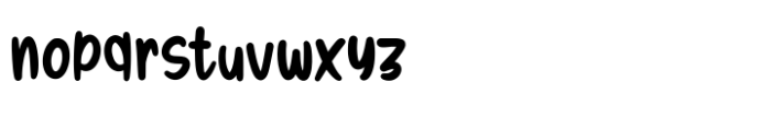 PlaYkong Font LOWERCASE