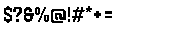Placa Variable Fina Font OTHER CHARS