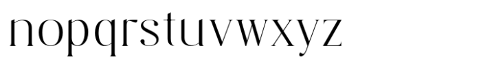 Placidia Light Font LOWERCASE