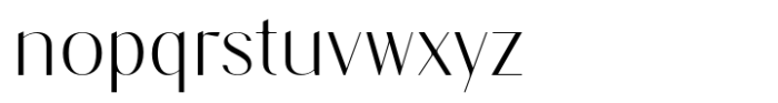 Placidia Sans Light Font LOWERCASE