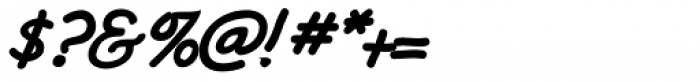 PlainPensle ExtraBold Italic Font OTHER CHARS