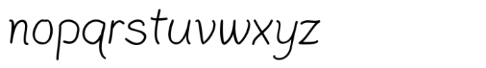 PlainPensle Regular Font LOWERCASE