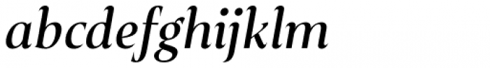 Plaisir Medium Italic Font LOWERCASE