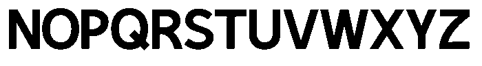 Plakad Black Font UPPERCASE
