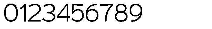 Plakad Extralight Font OTHER CHARS